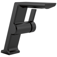 Delta - Single Handle Mid-Height Vessel Bathroom Faucet - Matte Black - 699-BL-DST