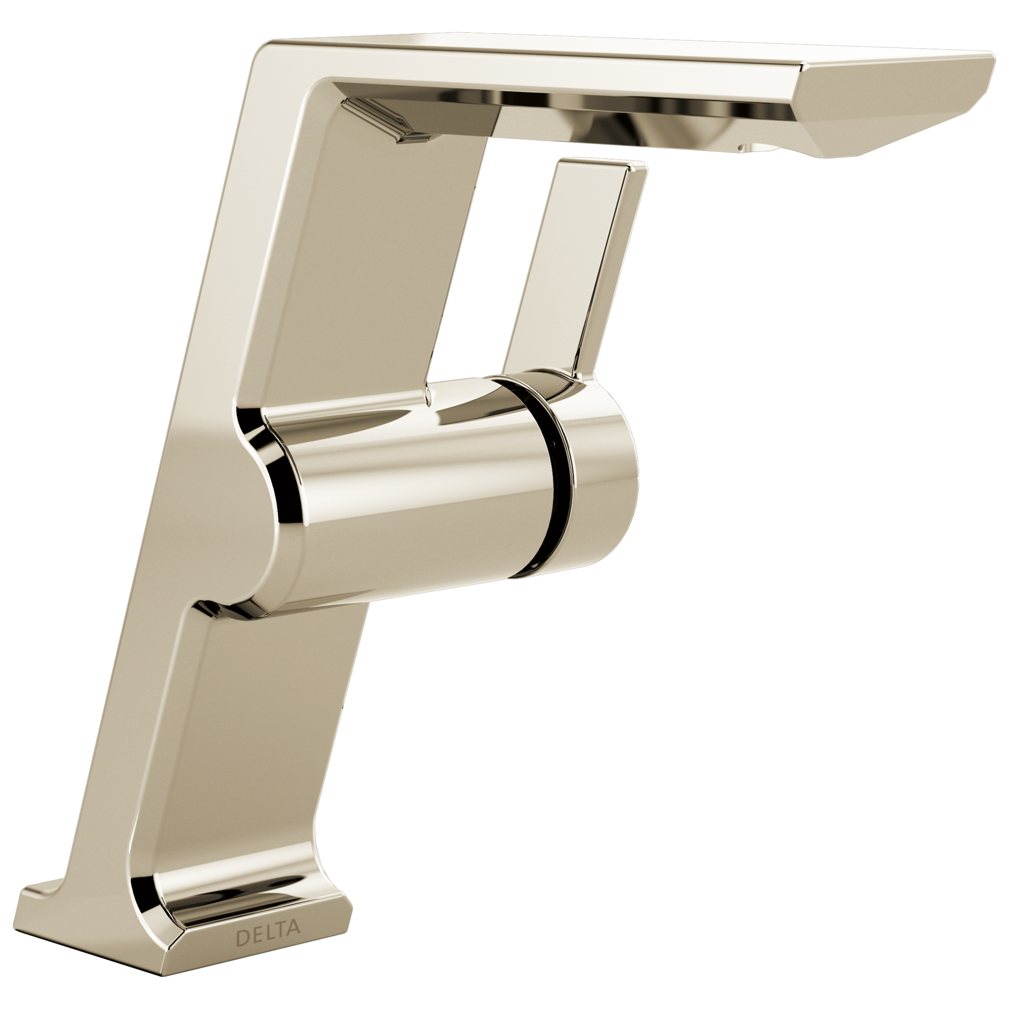 Delta - Single Handle Mid-Height Vessel Bathroom Faucet - Lumicoat® Polished Nickel - 699-PN-PR-DST