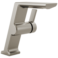 Delta - Single Handle Mid-Height Vessel Bathroom Faucet - Lumicoat® Stainless - 699-SS-PR-DST