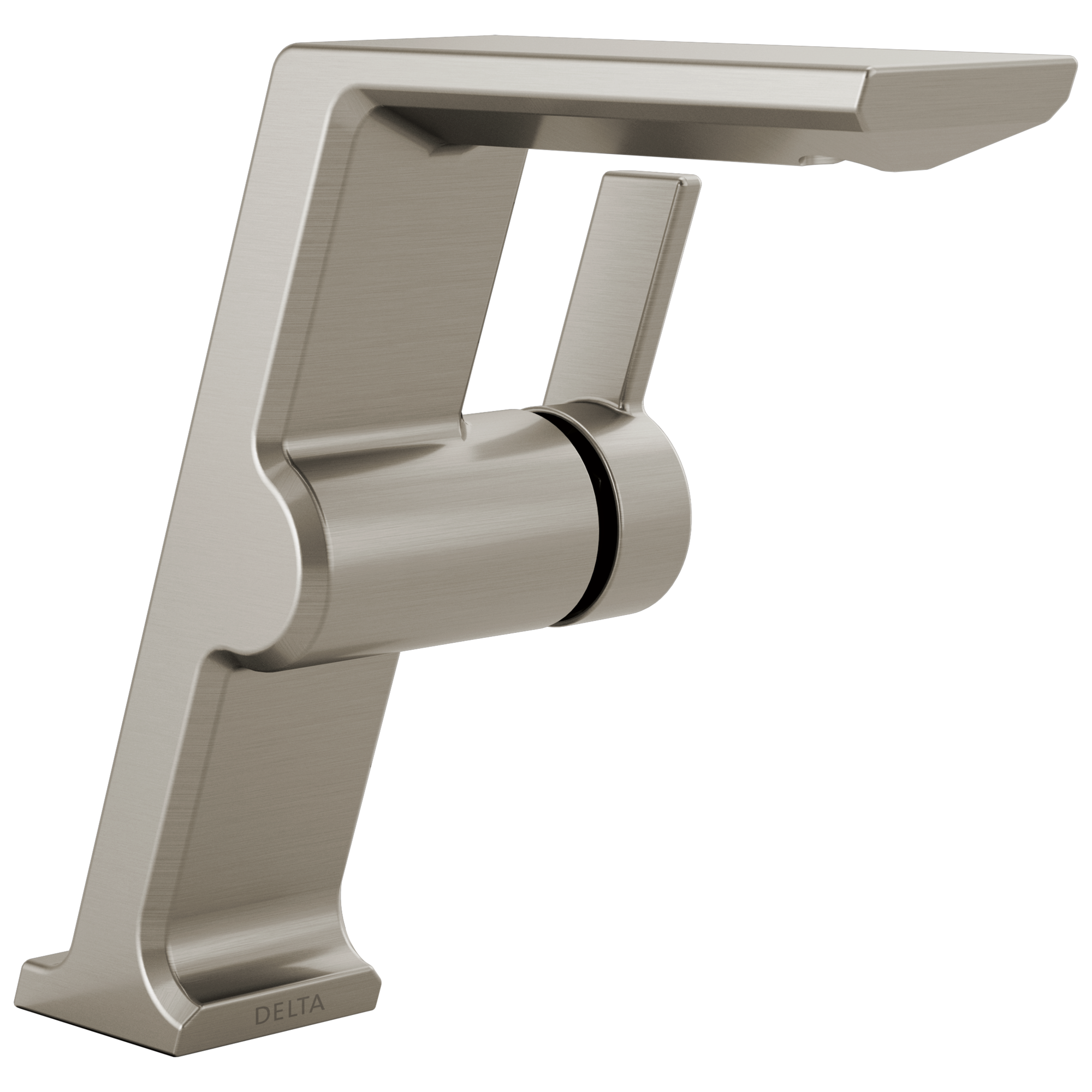 Delta - Single Handle Mid-Height Vessel Bathroom Faucet - Lumicoat® Stainless - 699-SS-PR-DST