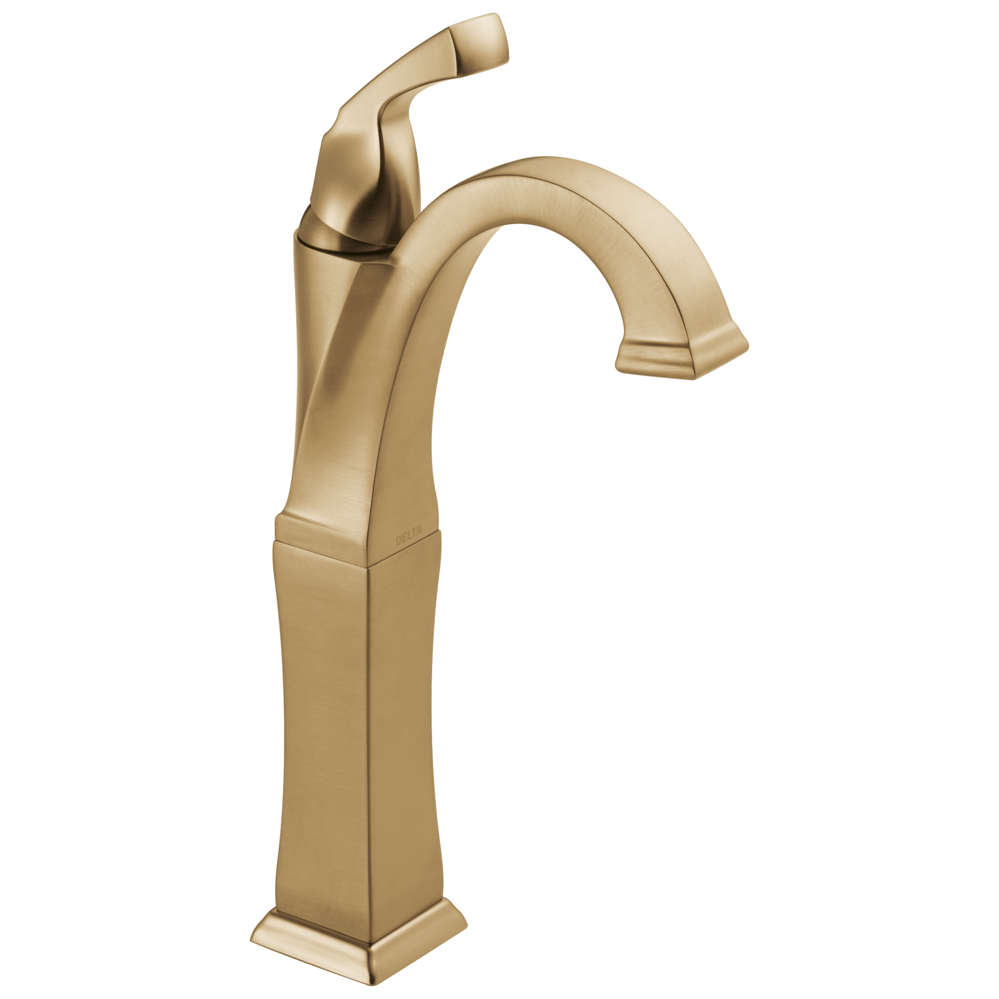 Delta - Single Handle Vessel Bathroom Faucet - Champagne Bronze - 751-CZ-DST