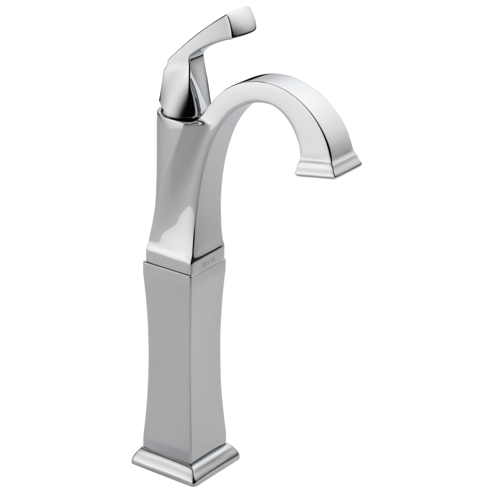 Delta - Single Handle Vessel Bathroom Faucet - Chrome - 751-DST