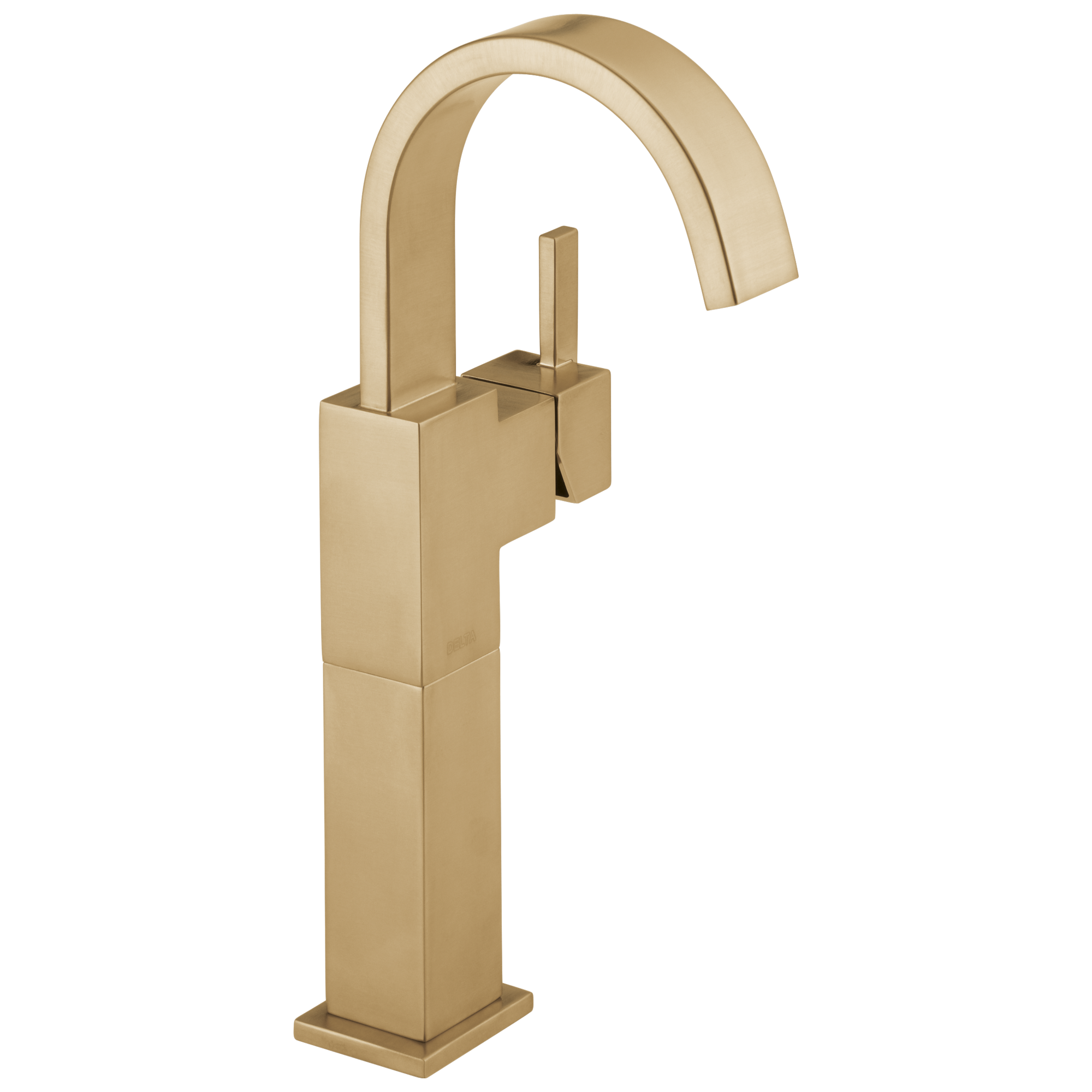 Delta - Single Handle Vessel Bathroom Faucet - Champagne Bronze - 753LF-CZ