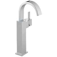 Delta - Single Handle Vessel Bathroom Faucet - Chrome - 753LF