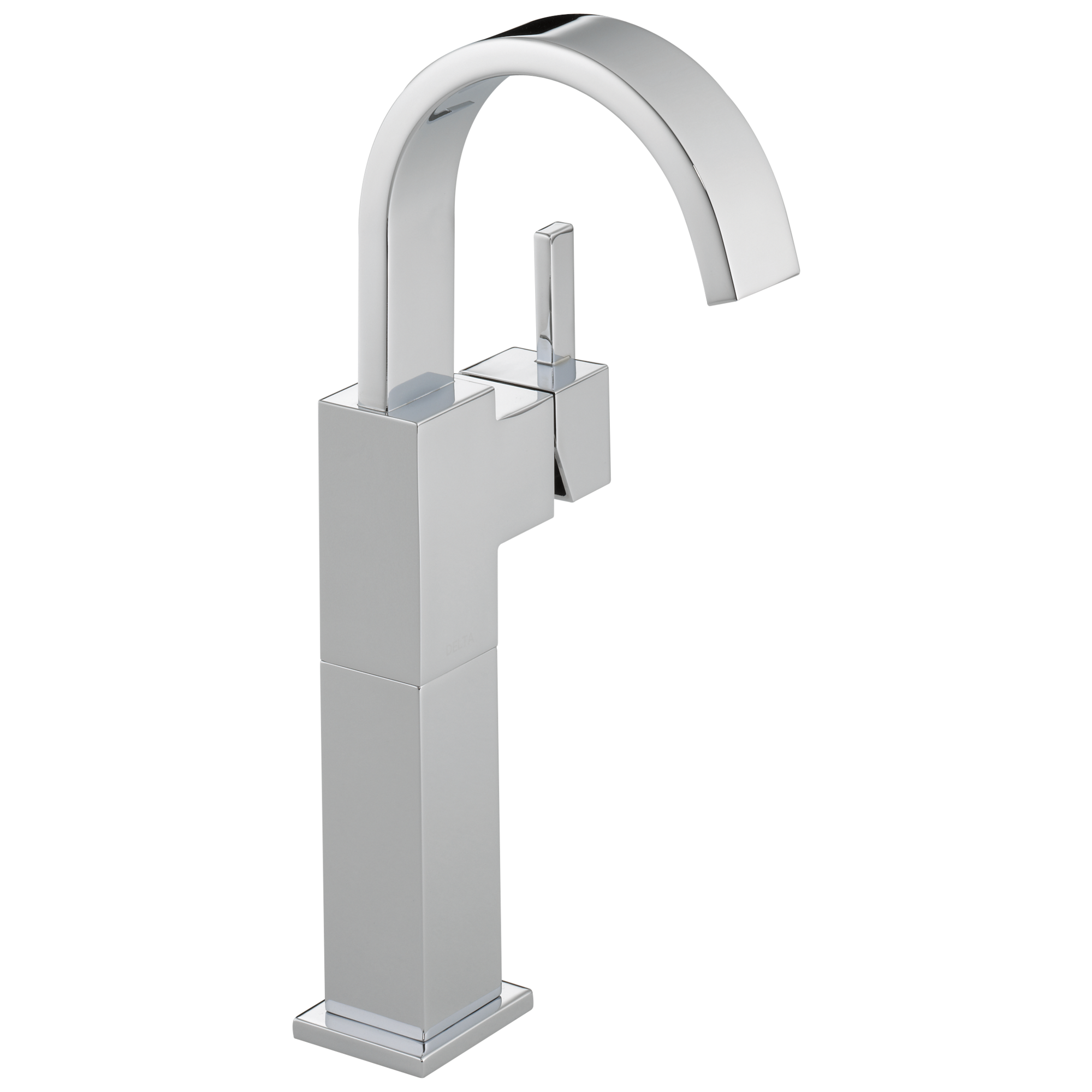 Delta - Single Handle Vessel Bathroom Faucet - Chrome - 753LF