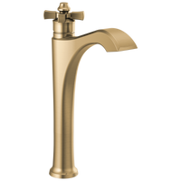 Delta - Single Handle Vessel Bathroom Faucet - Champagne Bronze - 757-CZ-DST