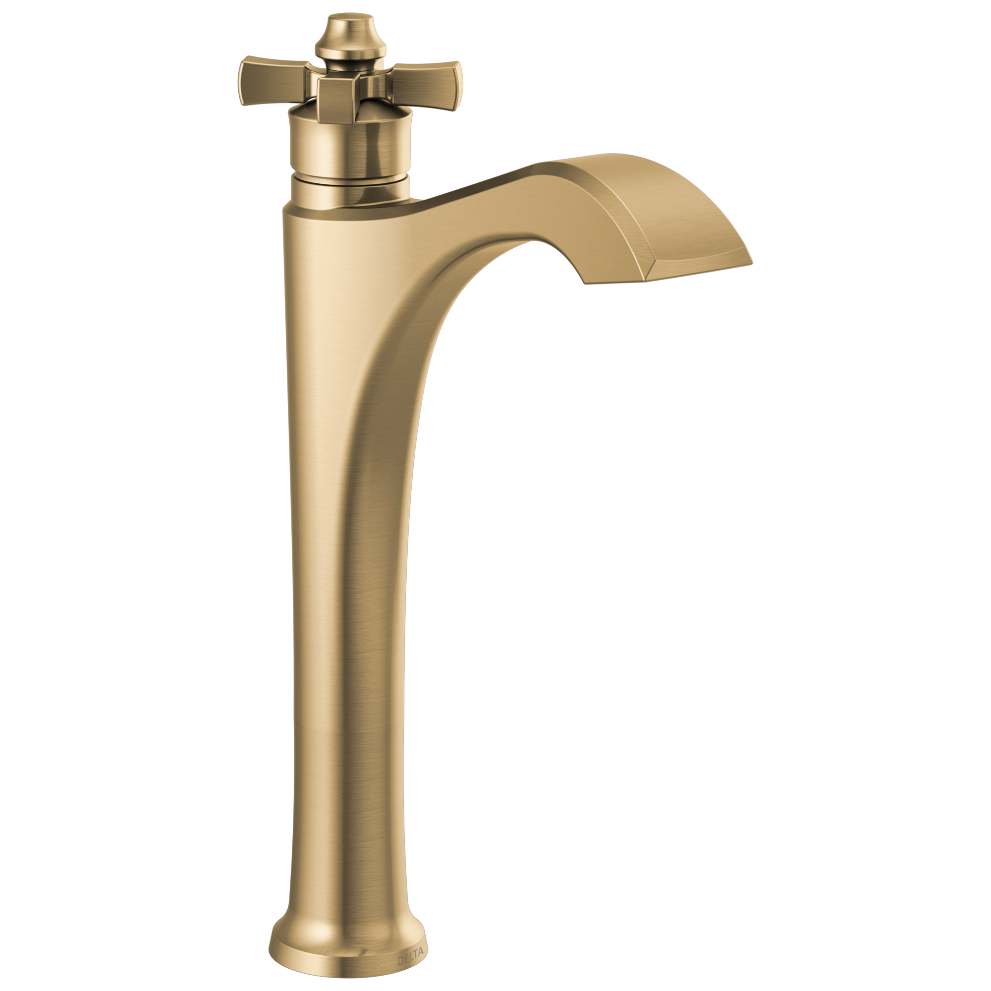 Delta - Single Handle Vessel Bathroom Faucet - Champagne Bronze - 757-CZ-DST