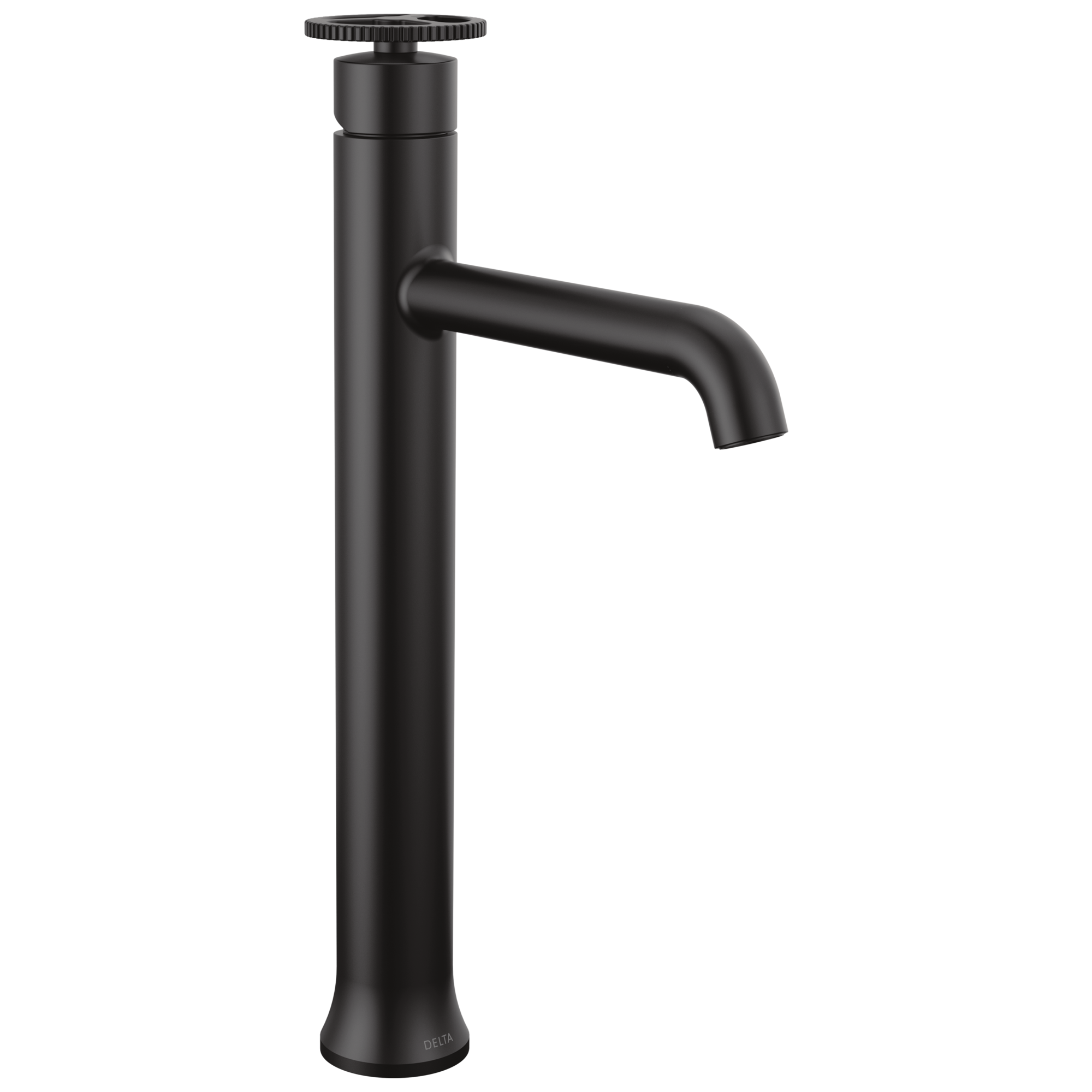 Delta - Single Handle Vessel Bathroom Faucet - Matte Black - 758-BL-DST