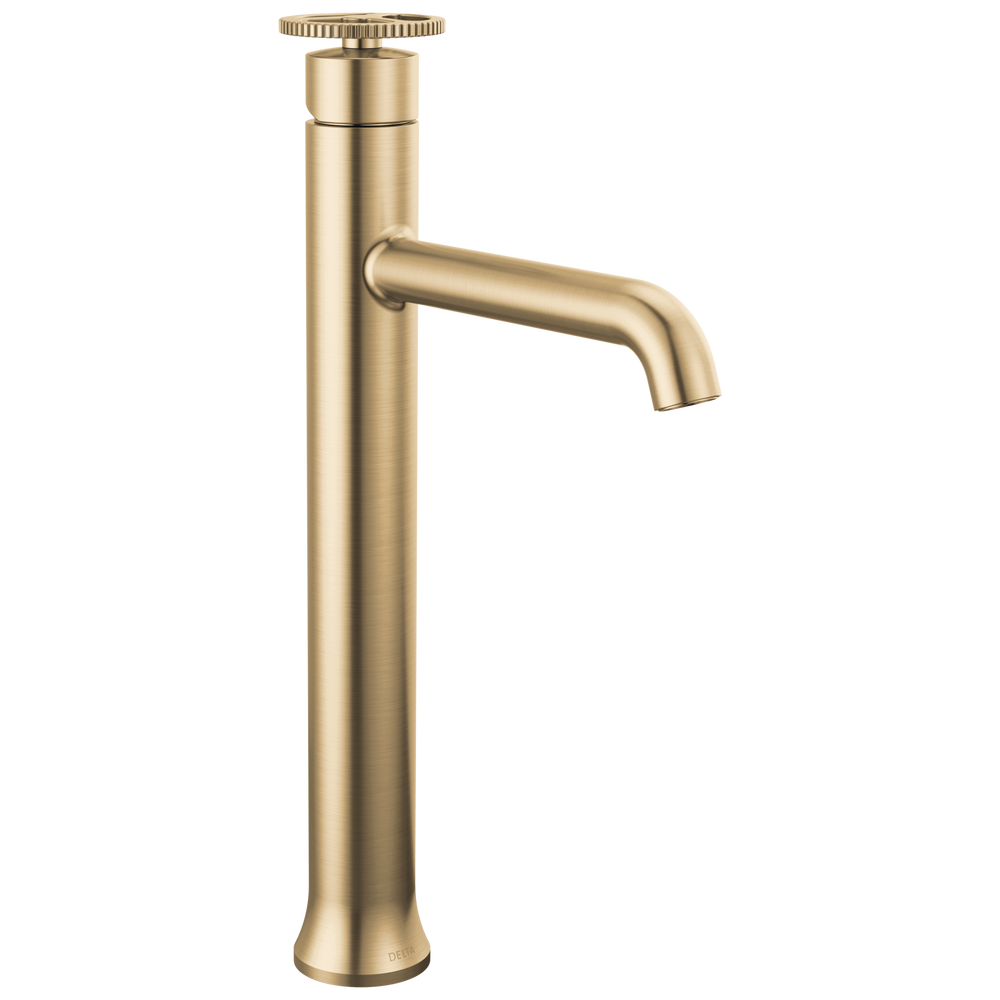 Delta - Single Handle Vessel Bathroom Faucet - Champagne Bronze - 758-CZ-DST