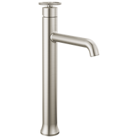 Delta - Single Handle Vessel Bathroom Faucet - Stainless - 758-SS-DST