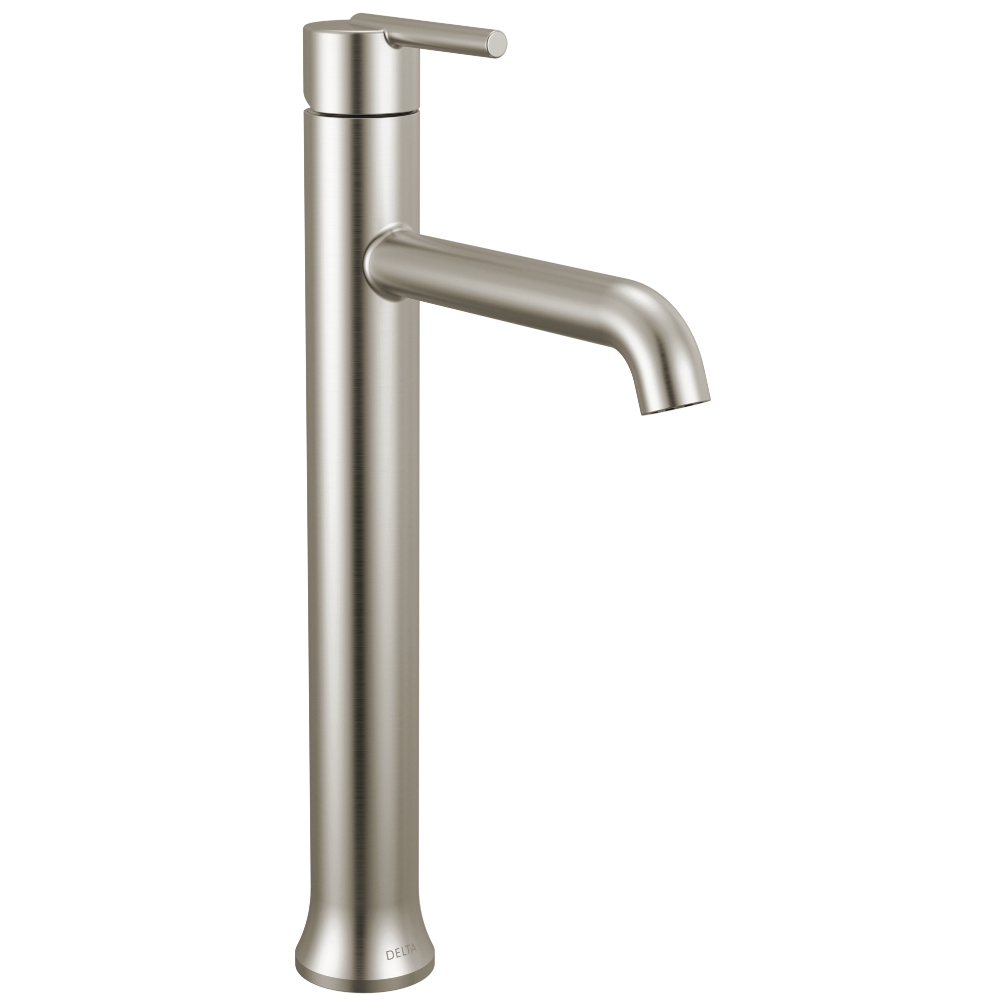 Delta - Single Handle Vessel Bathroom Faucet - Stainless - 759-SS-DST