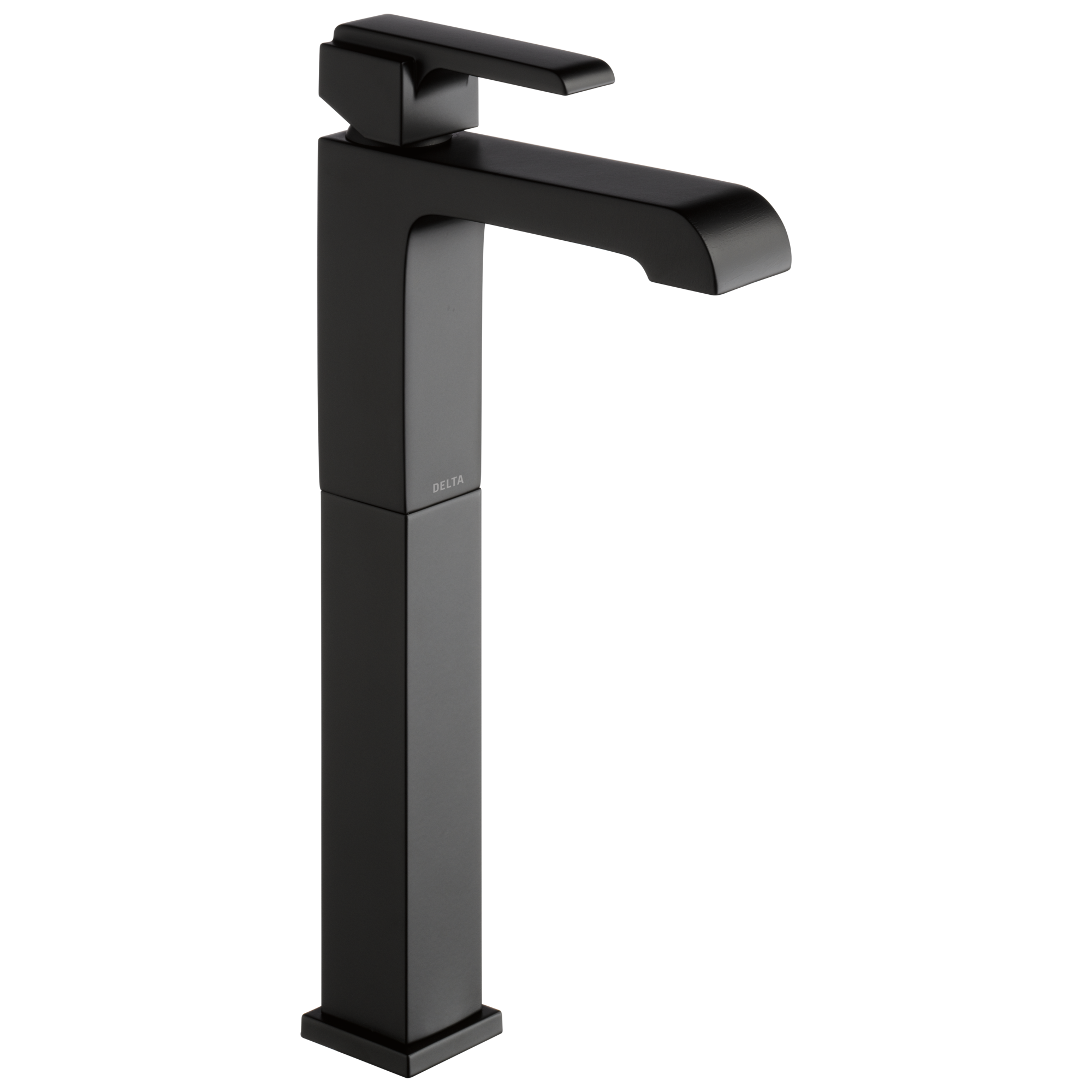 Delta - Single Handle Vessel Bathroom Faucet - Matte Black - 767LF-BL