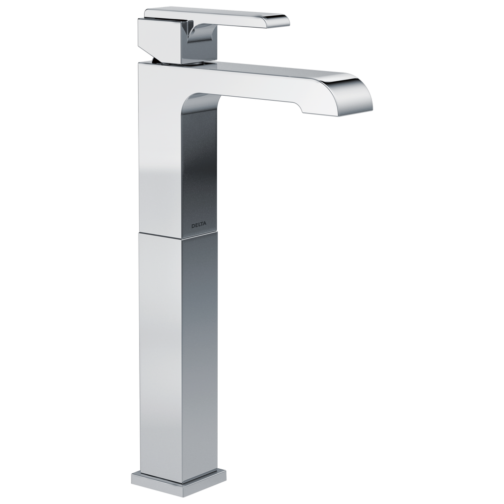 Delta - Single Handle Vessel Bathroom Faucet - Chrome - 767LF