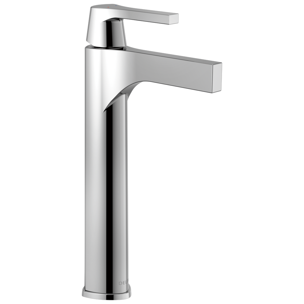 Delta - Single Handle Vessel Bathroom Faucet - Chrome - 774-DST