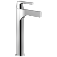 Delta - Single Handle Vessel Bathroom Faucet - Chrome - 774-DST