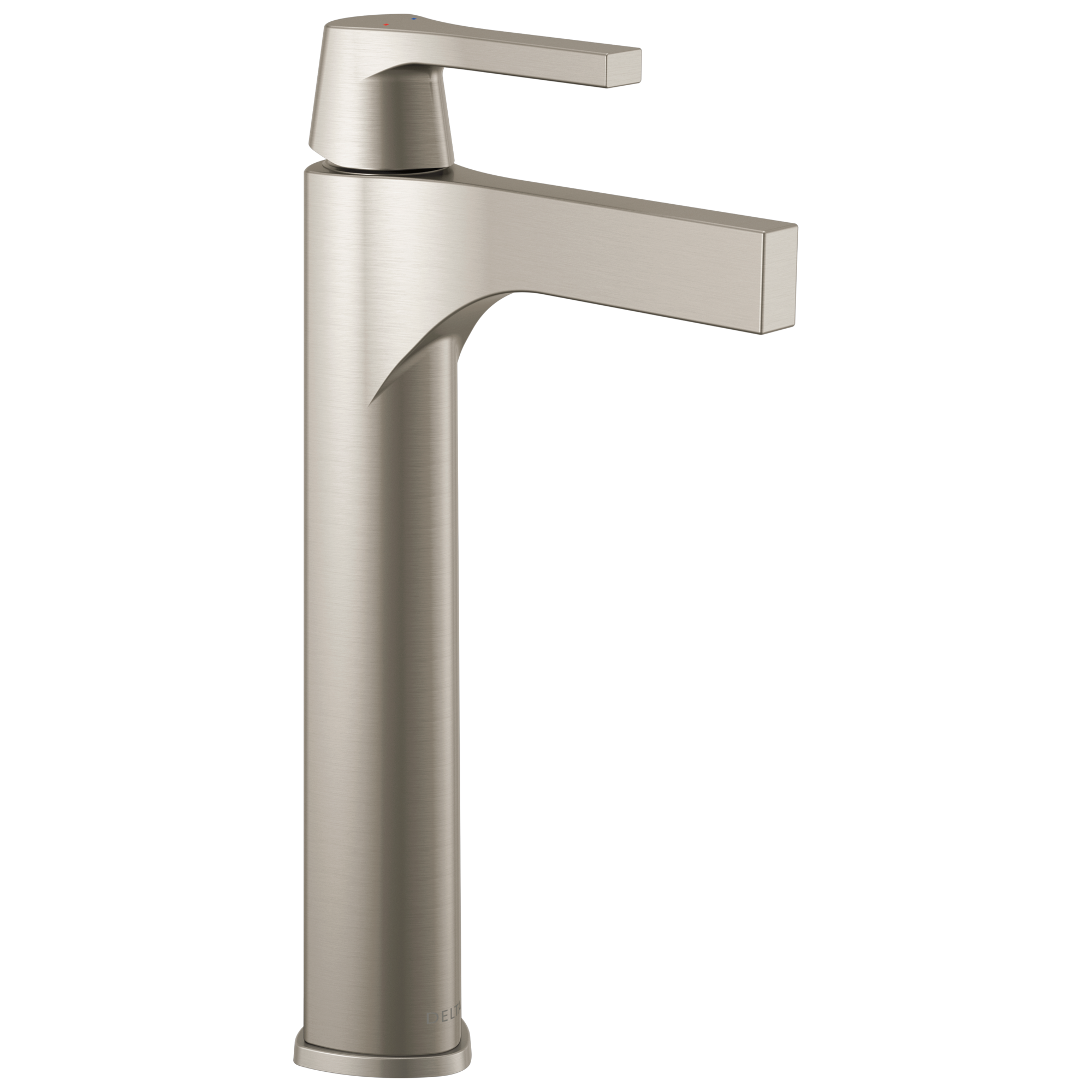 Delta - Single Handle Vessel Bathroom Faucet - Stainless - 774-SS-DST