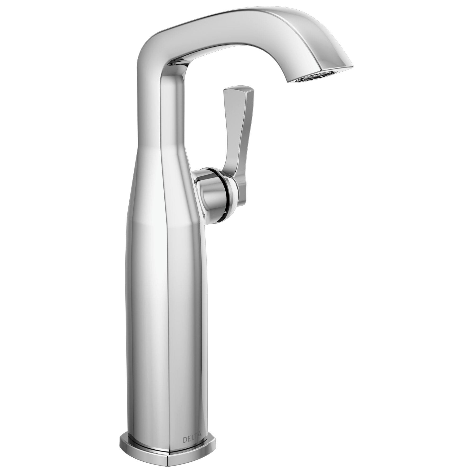 Delta - Single Handle Vessel Bathroom Faucet - Lumicoat® Chrome - 776-PR-DST