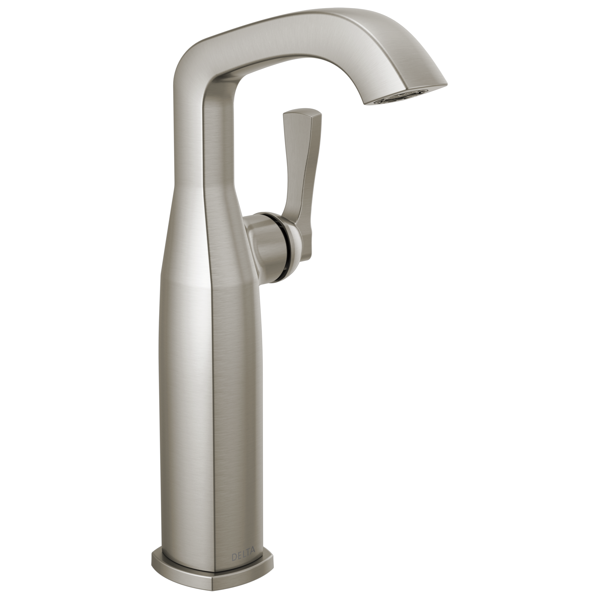 Delta - Single Handle Vessel Bathroom Faucet - Lumicoat® Stainless - 776-SS-PR-DST