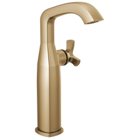 Delta - Single Handle Vessel Bathroom Faucet - Lumicoat® Champagne Bronze - 7766-CZ-PR-DST