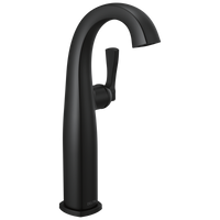 Delta - Single Handle Vessel Bathroom Faucet - Matte Black - 777-BL-DST