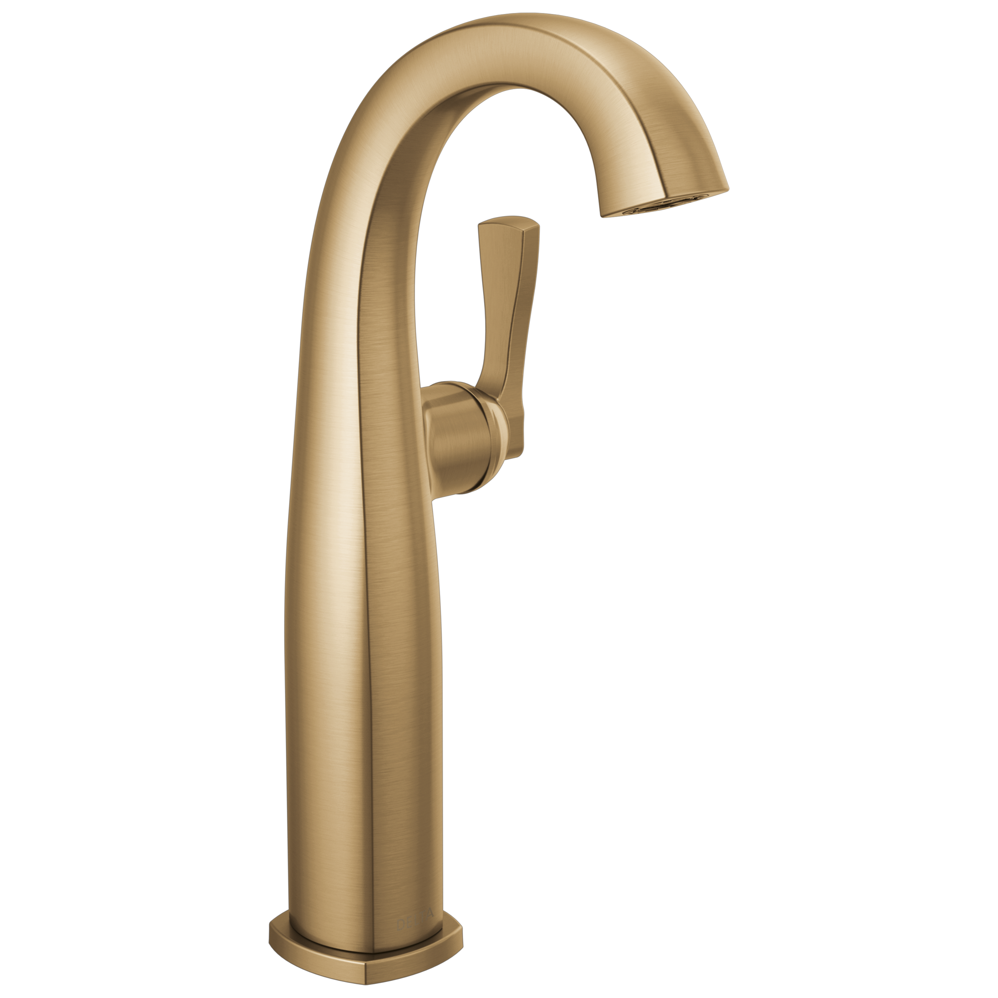 Delta - Single Handle Vessel Bathroom Faucet - Lumicoat® Champagne Bronze - 777-CZ-PR-DST