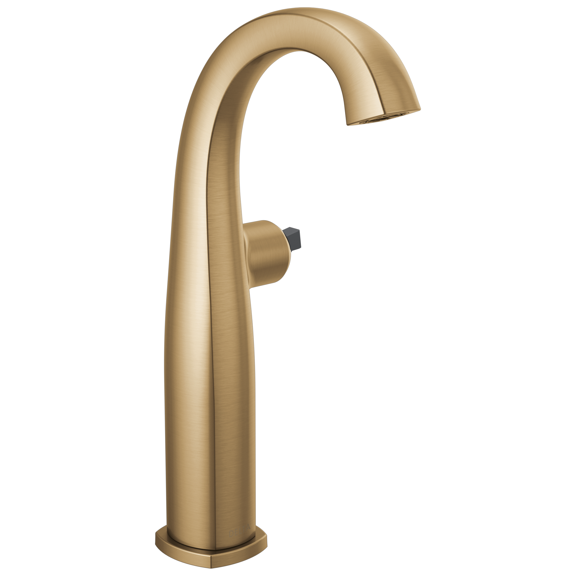 Delta - Single Handle Vessel Bathroom Faucet - Less Handle - Champagne Bronze - 777-CZLHP-DST