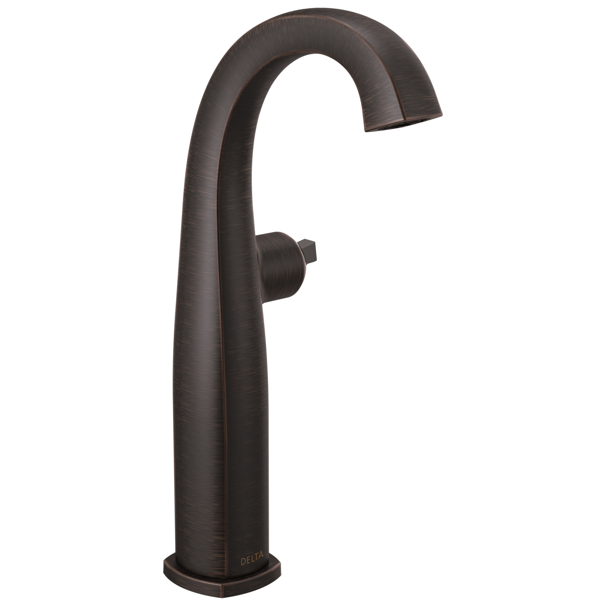 Delta - Single Handle Vessel Bathroom Faucet - Less Handle - Venetian Bronze - 777-RBLHP-DST