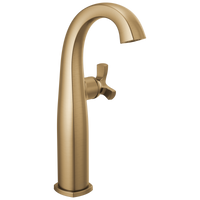 Delta - Single Handle Vessel Bathroom Faucet - Lumicoat® Champagne Bronze - 7776-CZ-PR-DST