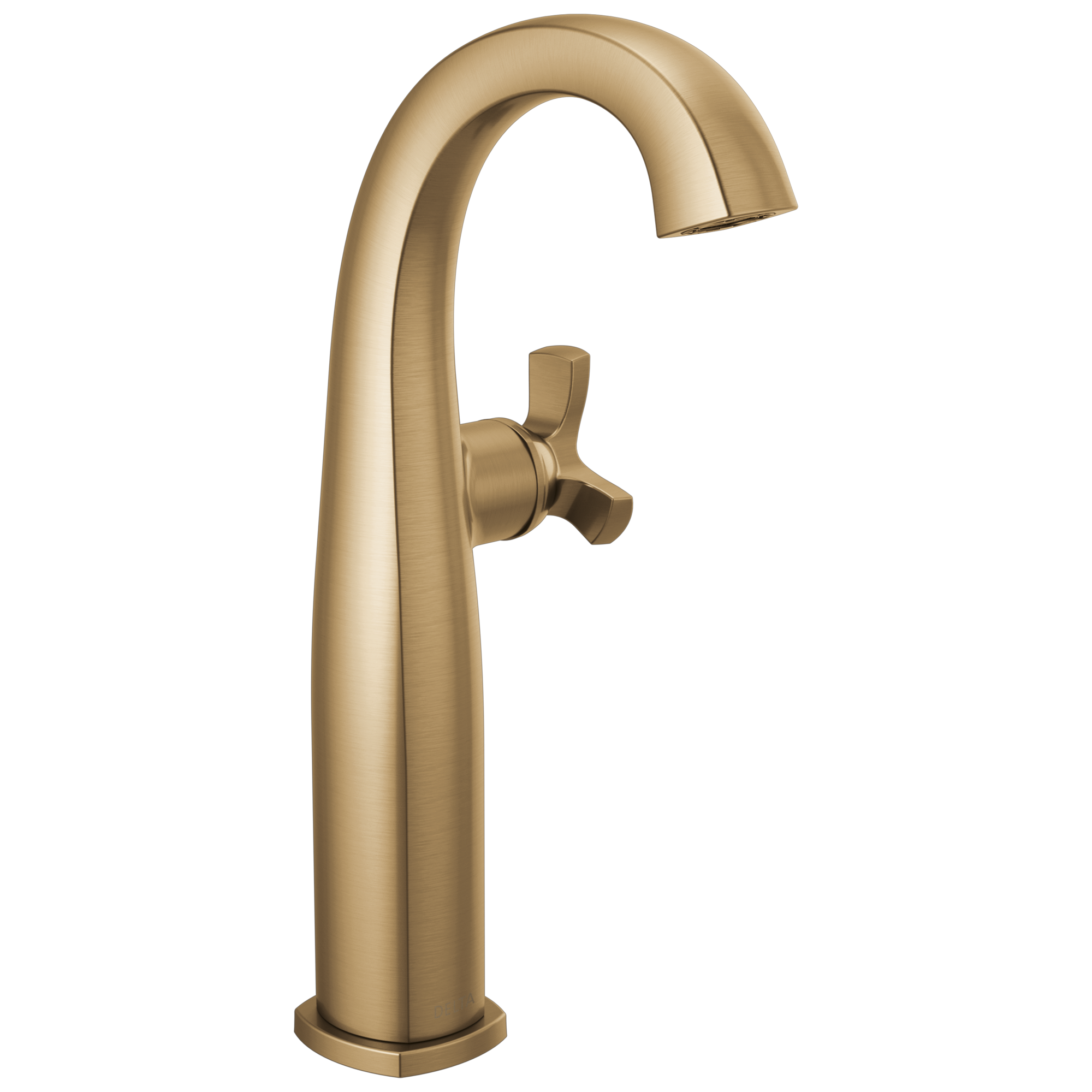 Delta - Single Handle Vessel Bathroom Faucet - Lumicoat® Champagne Bronze - 7776-CZ-PR-DST