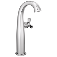 Delta - Single Handle Vessel Bathroom Faucet - Lumicoat® Chrome - 7776-PR-DST