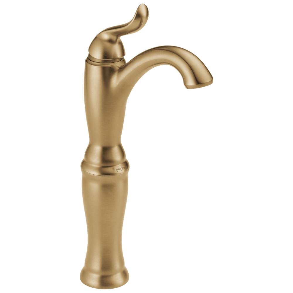 Delta - Single Handle Vessel Bathroom Faucet - Champagne Bronze - 794-CZ-DST