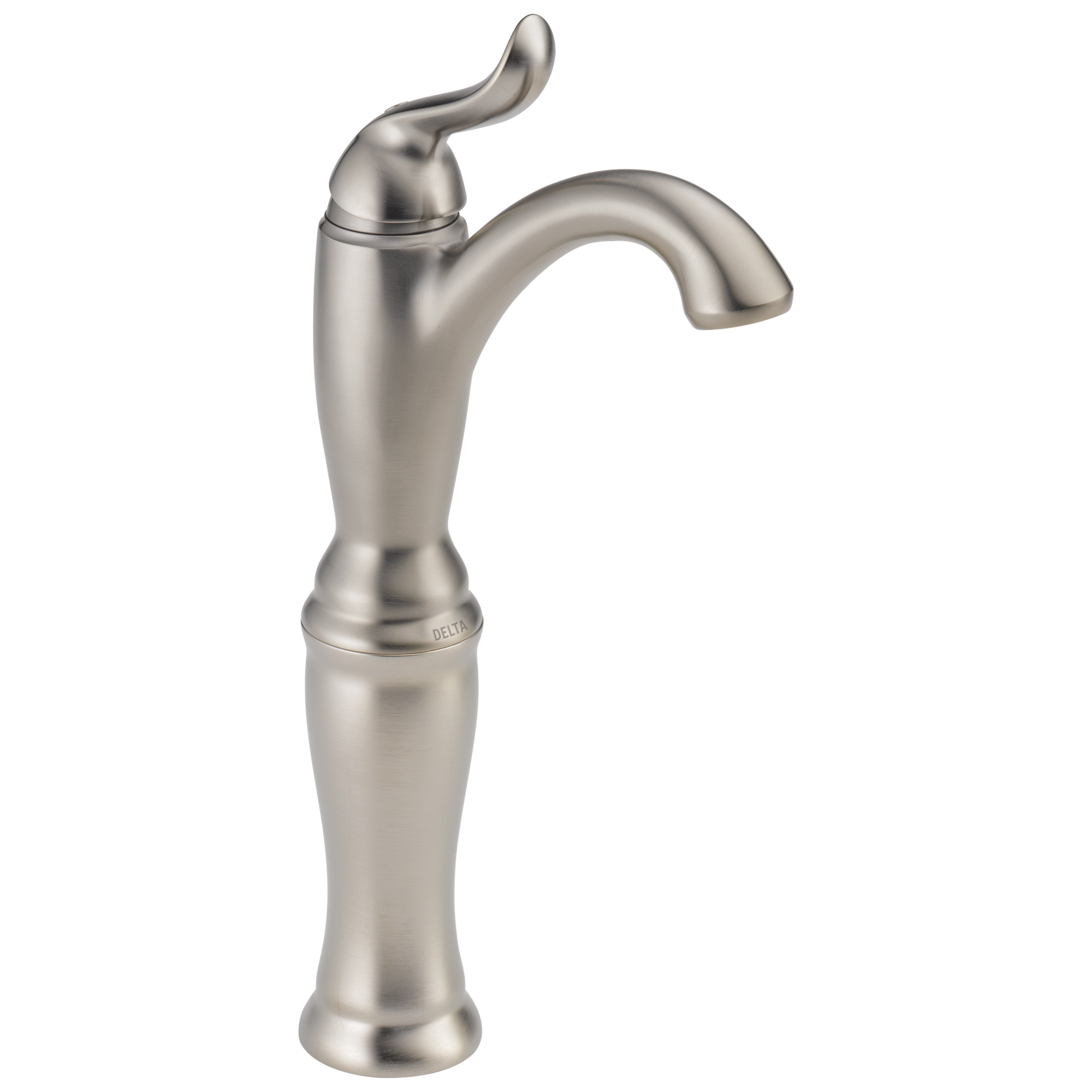 Delta - Single Handle Vessel Bathroom Faucet - Stainless - 794-SS-DST