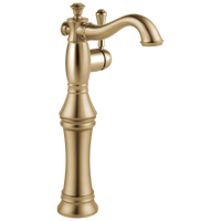 Delta - Single Handle Vessel Bathroom Faucet - Champagne Bronze - 797LF-CZ