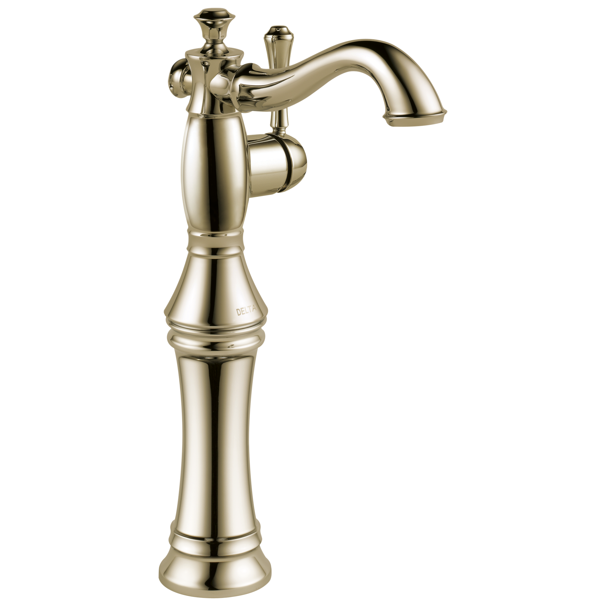 Delta - Single Handle Vessel Bathroom Faucet - Polished Nickel - 797LF-PN