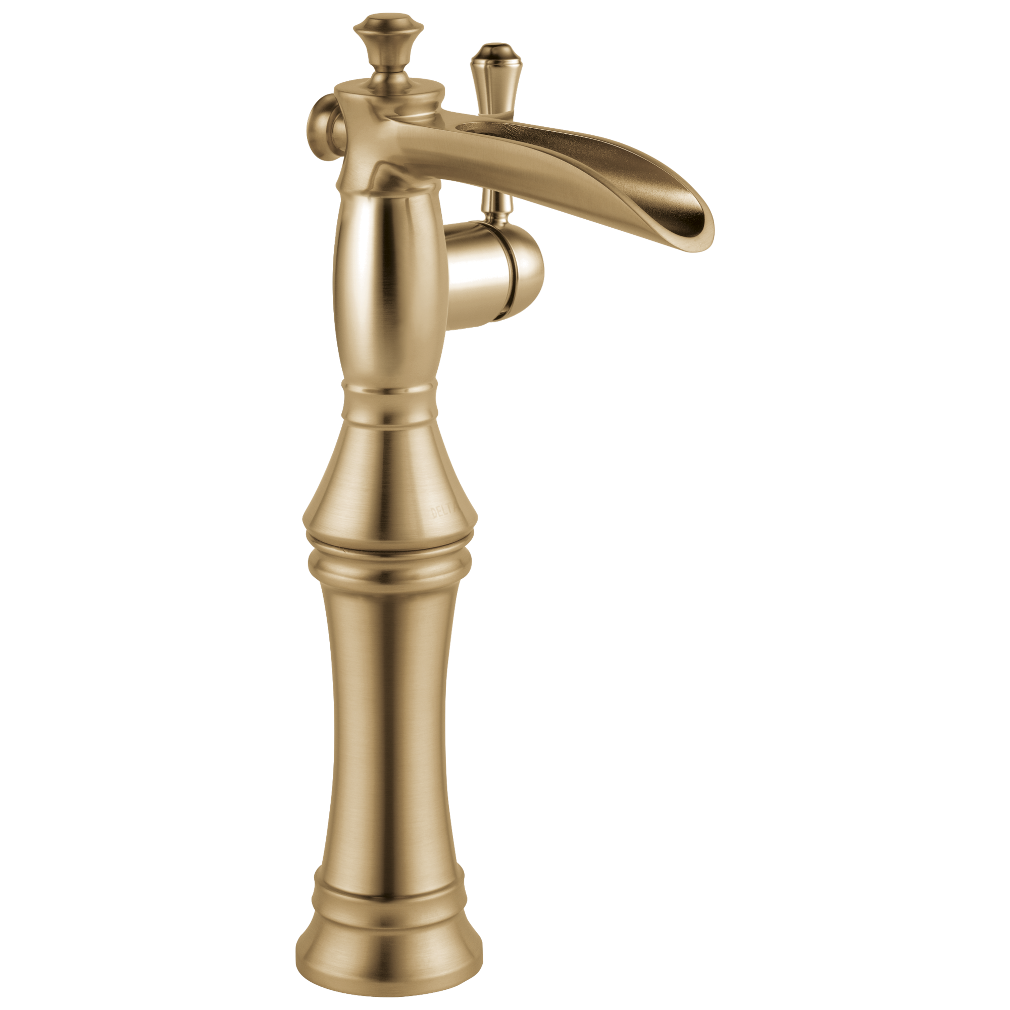 Delta - Single Handle Channel Vessel Bathroom Faucet - Champagne Bronze - 798LF-CZ