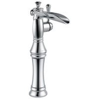 Delta - Single Handle Channel Vessel Bathroom Faucet - Chrome - 798LF