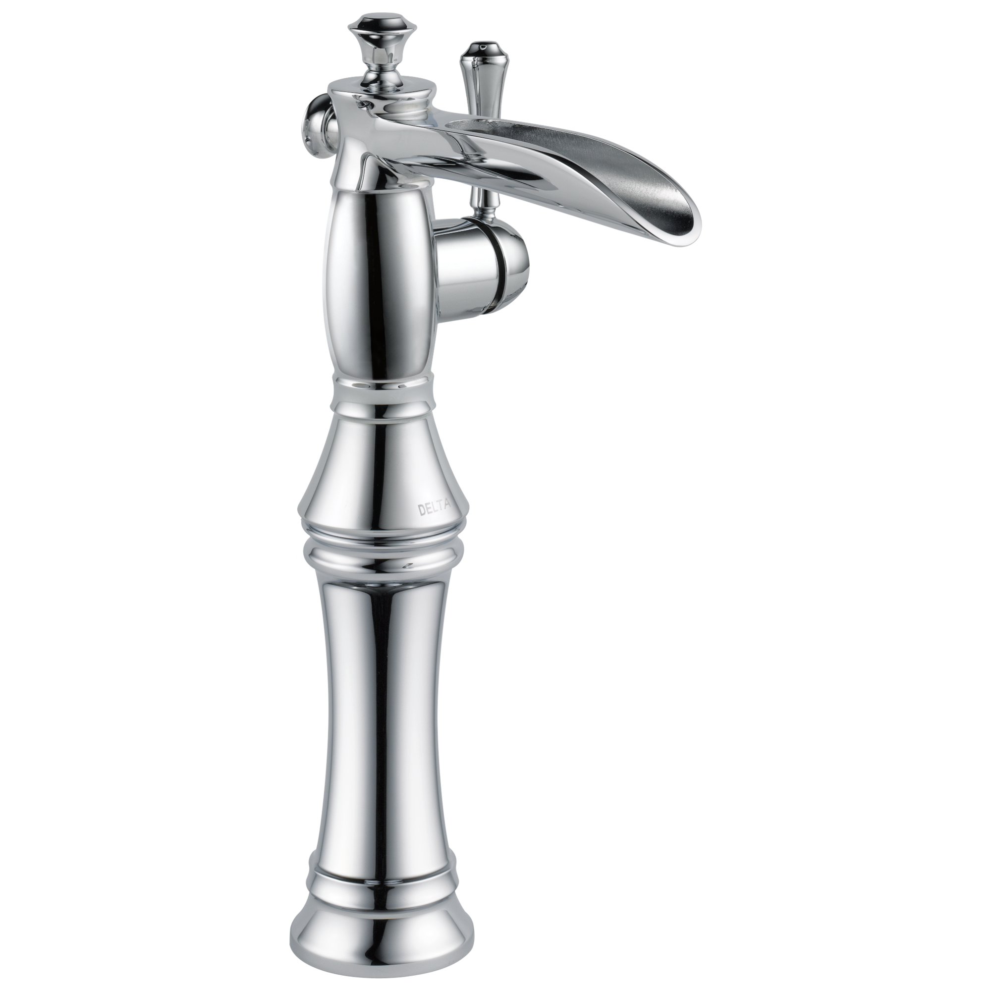 Delta - Single Handle Channel Vessel Bathroom Faucet - Chrome - 798LF