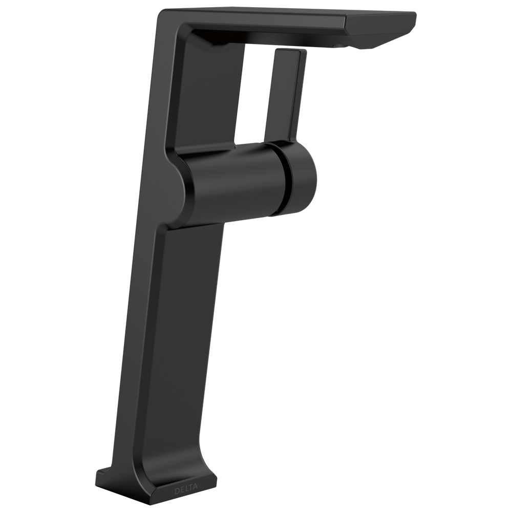 Delta - Single Handle Vessel Bathroom Faucet - Matte Black - 799-BL-DST