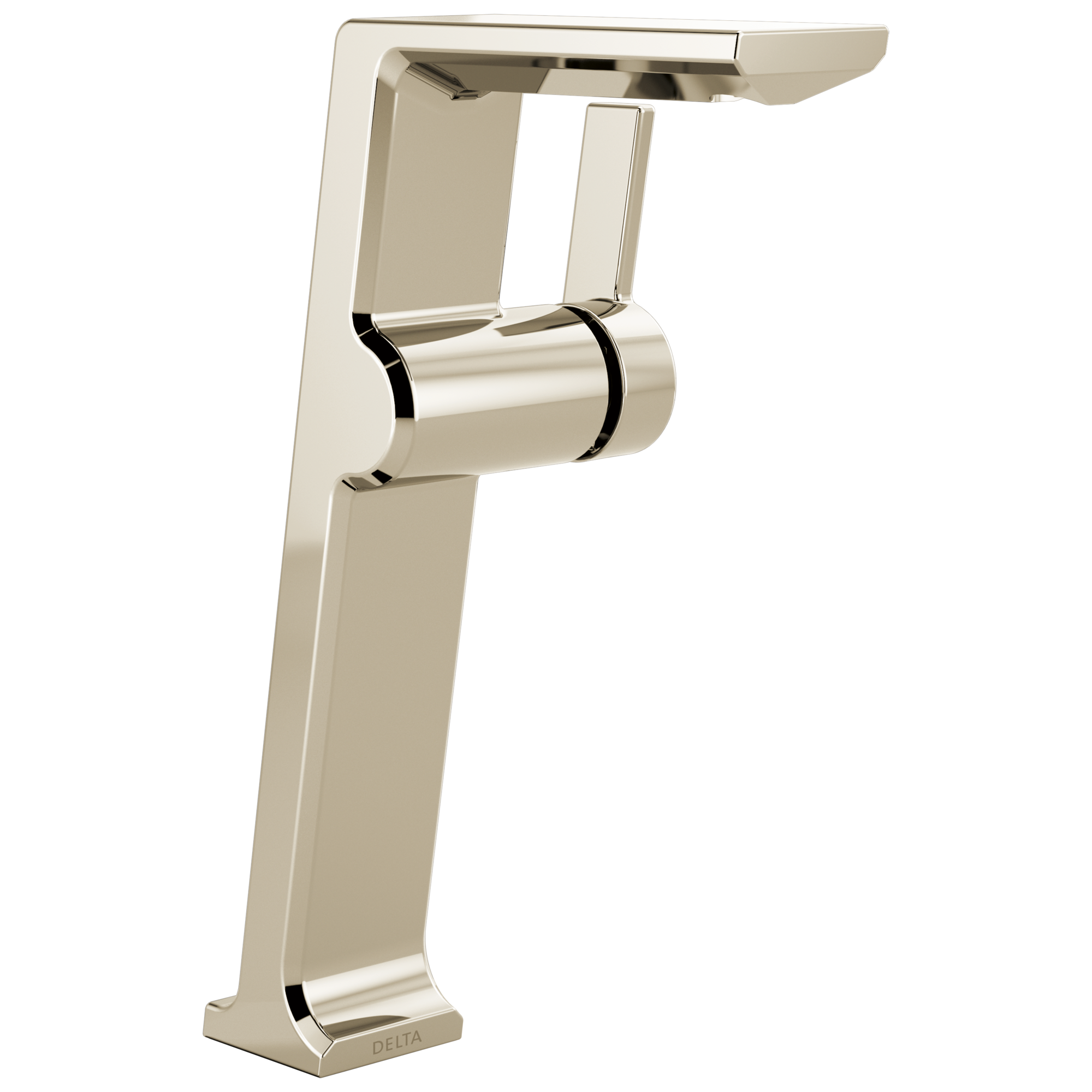 Delta - Single Handle Vessel Bathroom Faucet - Lumicoat® Polished Nickel - 799-PN-PR-DST