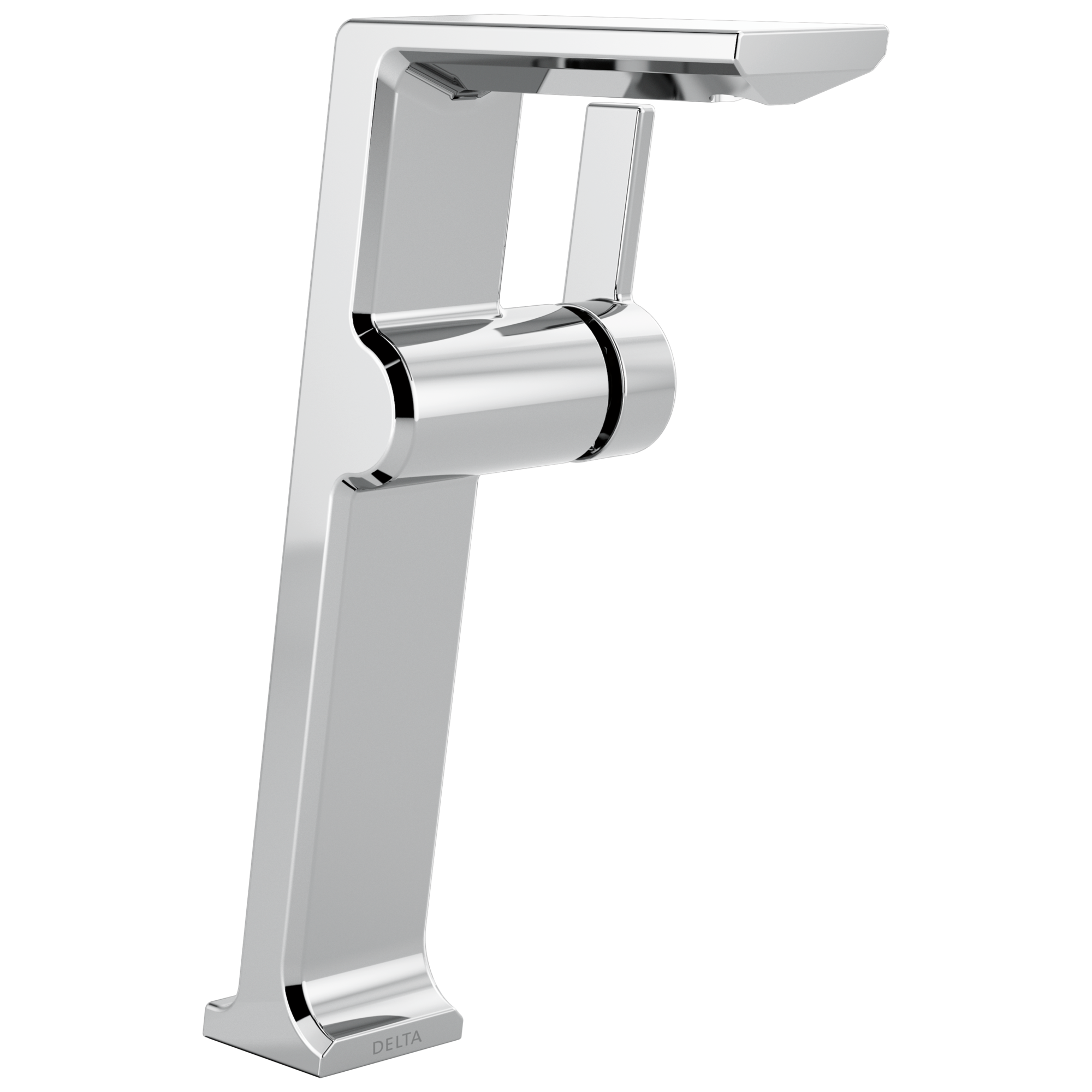 Delta - Single Handle Vessel Bathroom Faucet - Lumicoat® Chrome - 799-PR-DST