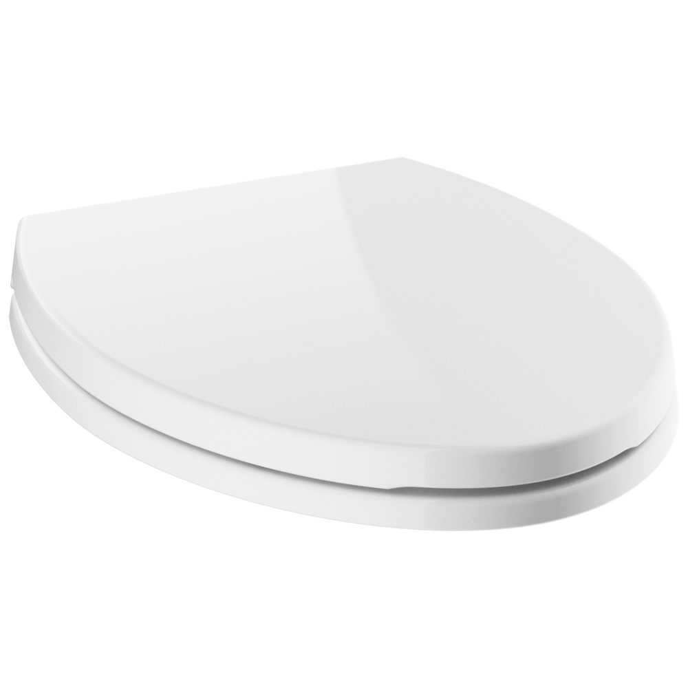 Delta - Elongated Standard Close Toilet Seat - White - 810903-WH