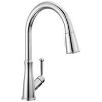 Delta - Single Handle Pull-Down Kitchen Faucet - Chrome - 9110-DST