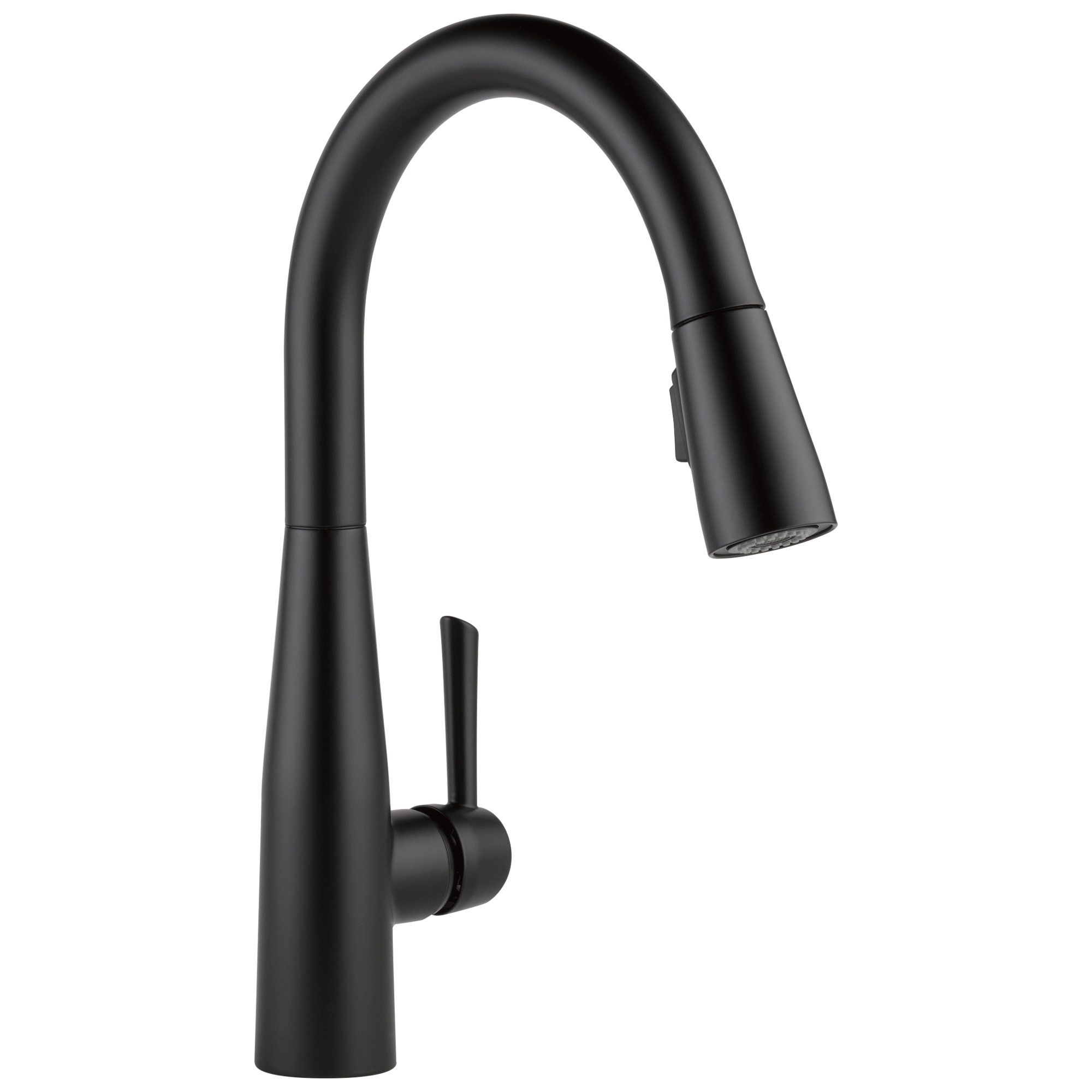 Delta - Single Handle Pull-Down Kitchen Faucet - Matte Black - 9113-BL-DST