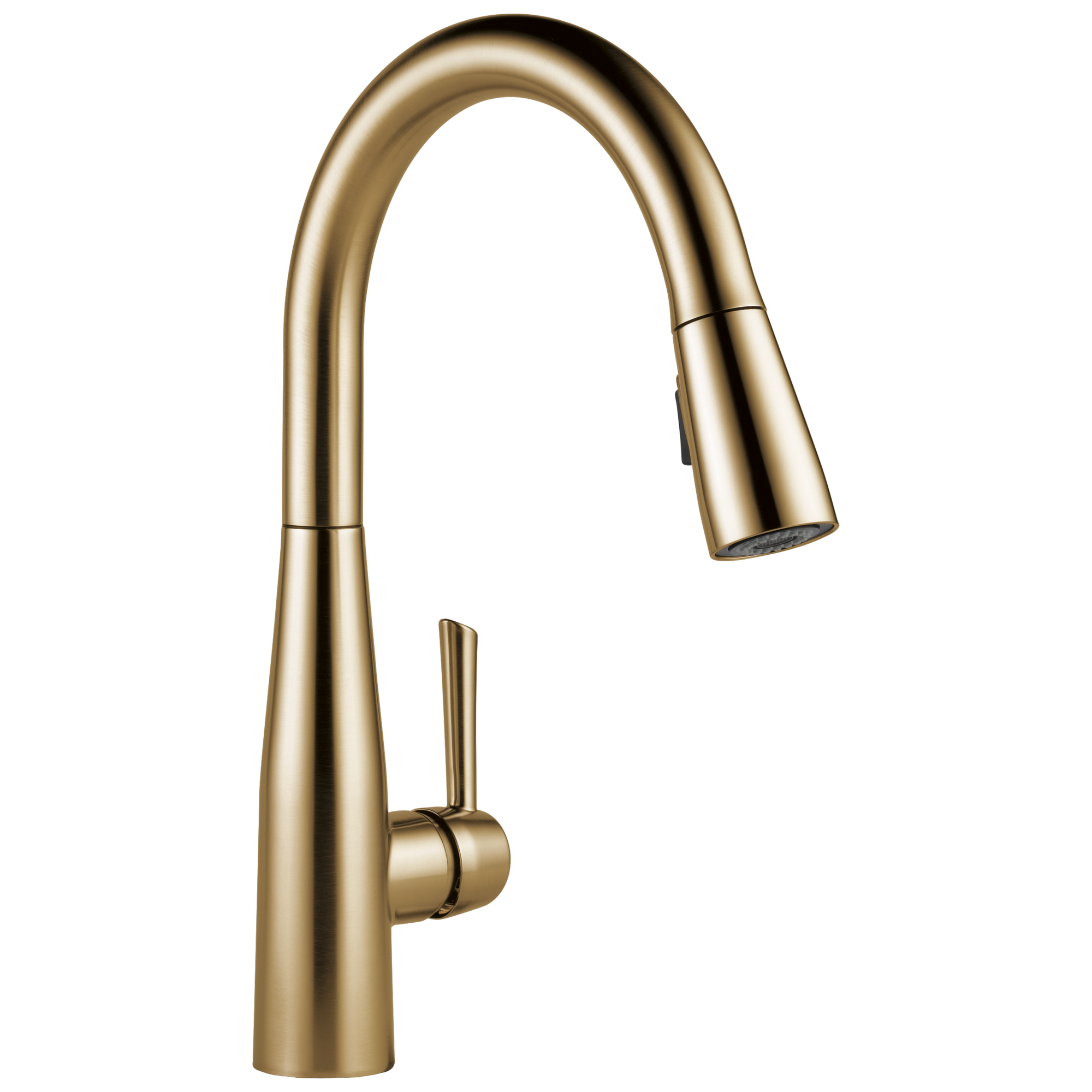 Delta - Single Handle Pull-Down Kitchen Faucet - Champagne Bronze - 9113-CZ-DST