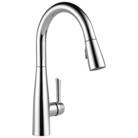 Delta - Single Handle Pull-Down Kitchen Faucet - Chrome - 9113-DST