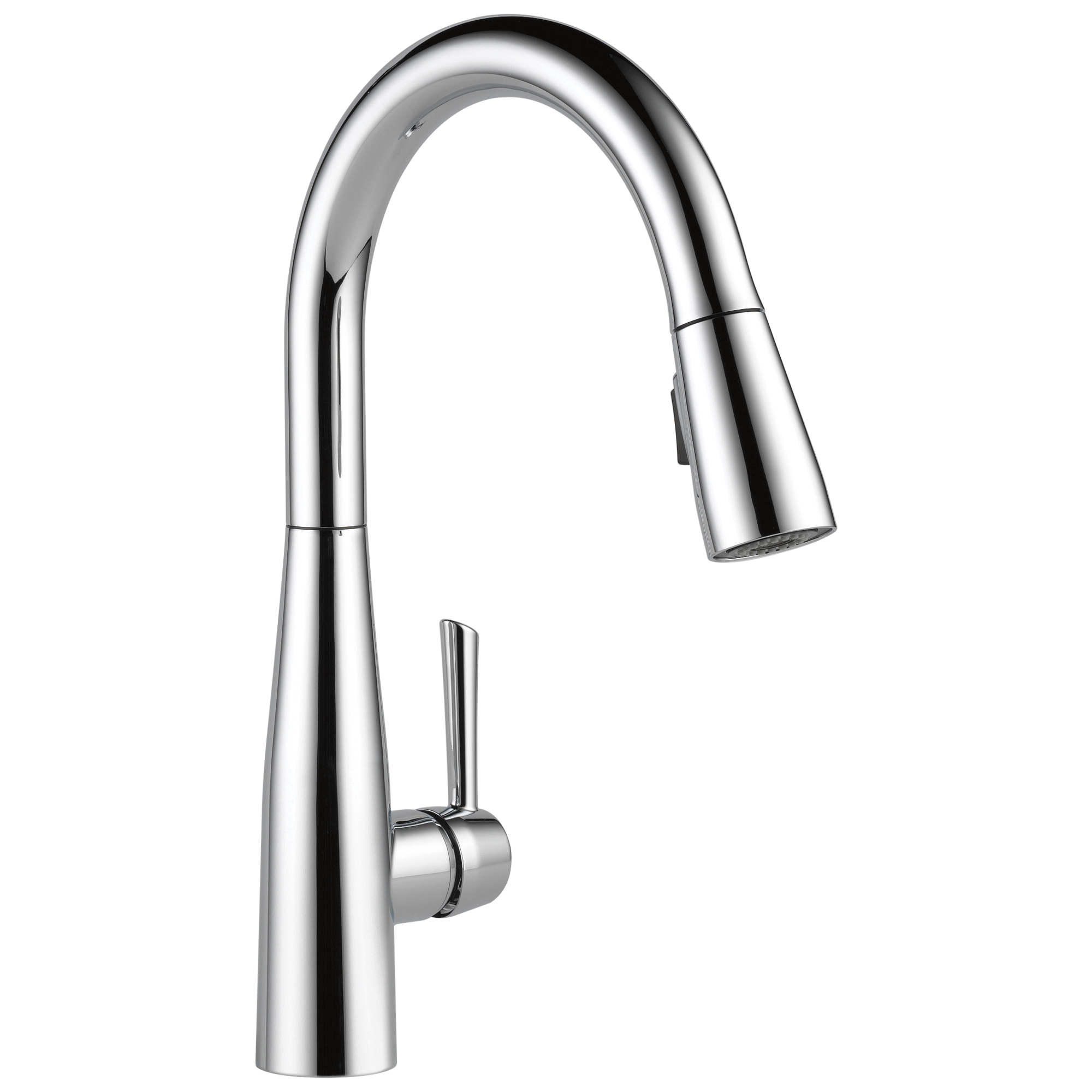 Delta - Single Handle Pull-Down Kitchen Faucet - Chrome - 9113-DST