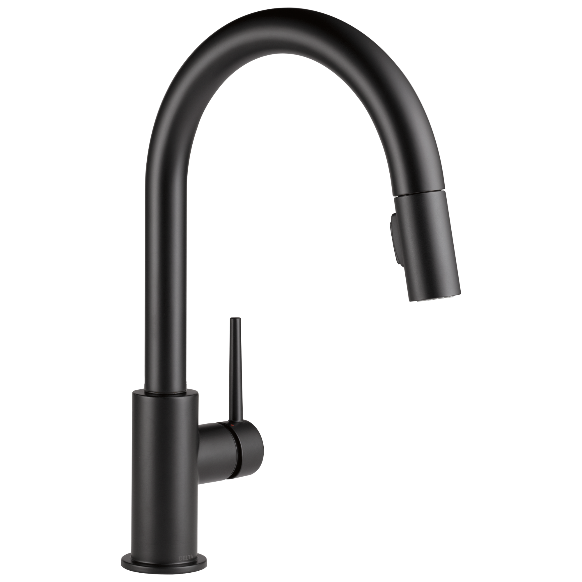 Delta - Single Handle Pull-Down Kitchen Faucet - Matte Black - 9159-BL-DST