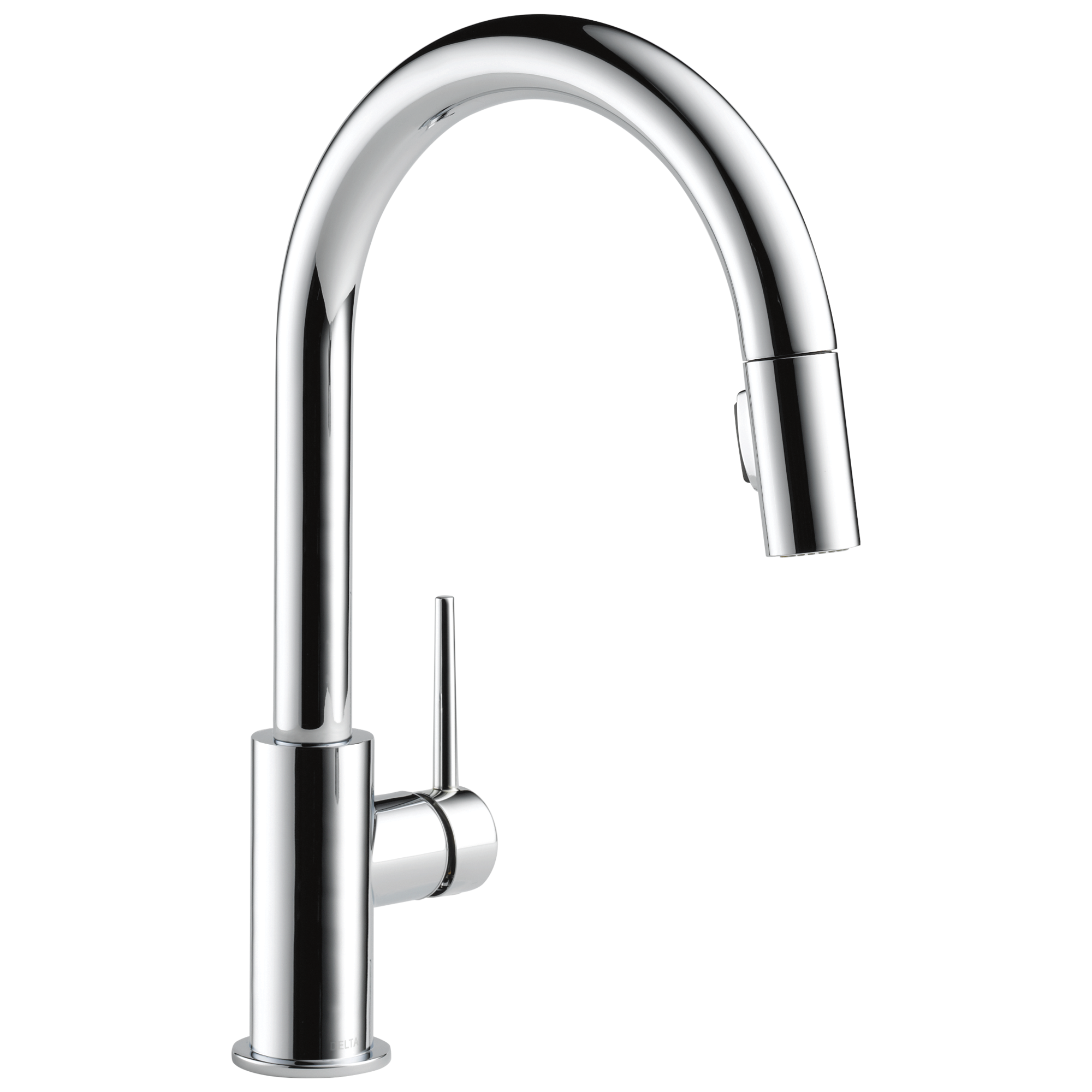 Delta - Single Handle Pull-Down Kitchen Faucet - Chrome - 9159-DST