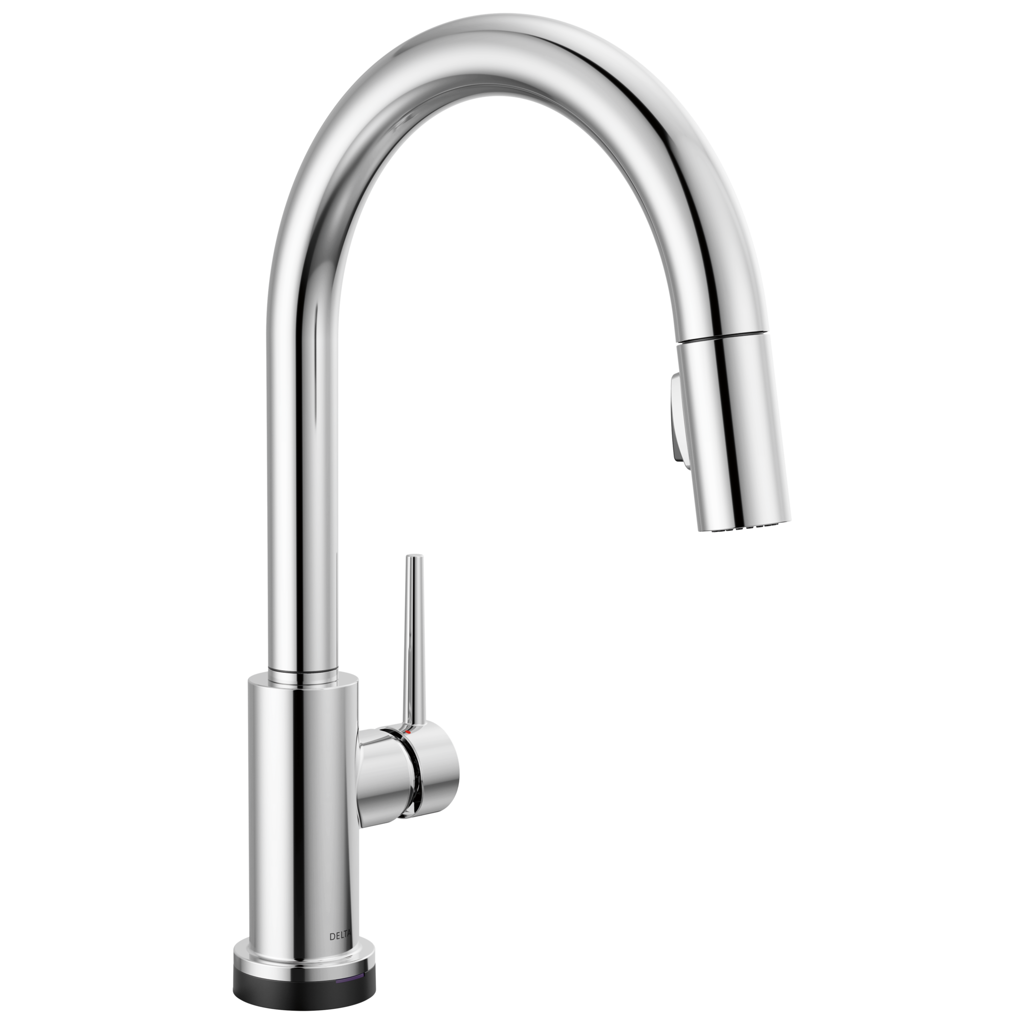 Delta - Single Handle Pull-Down Kitchen Faucet with Touch<sub>2</sub>O® Technology - Chrome - 9159T-DST