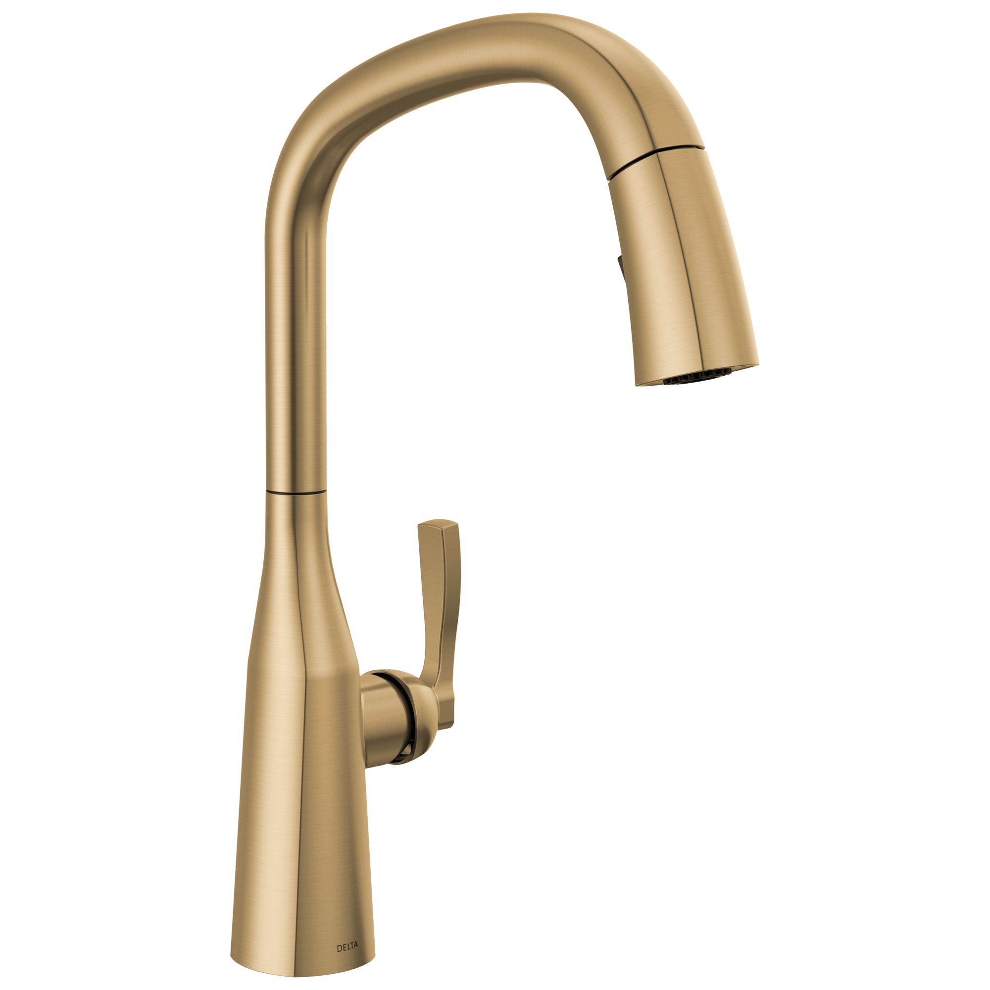 Delta - Single Handle Pull Down Kitchen Faucet  - Lumicoat® Champagne Bronze - 9176-CZ-PR-DST